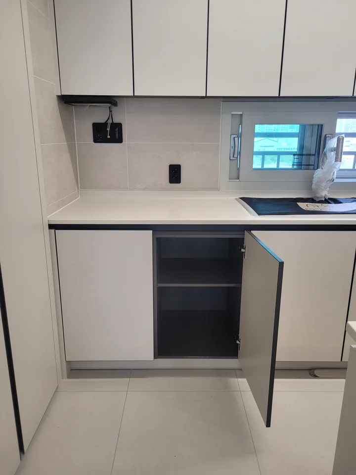 빌트인 직배수 로봇청소기장 시공 11